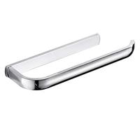 Flybath Anello Asciugamano Anelli Portasciugamani Aperto Portasciugamani in Ottone Lucido Finitura Argento Cromato a Parete