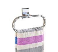 Flybath Ovale Anelli Portasciugamani Ottone Massiccio Finitura Cromato Lucida Bagno Porta Asciugamani Montaggio a Parete