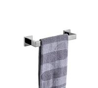 Flybath Portasciugamani da Parete singolo SUS 304 acciaio inossidabile lucido porta asciugamani da bagno mensola a parete, 30 cm / 11,8 pollici