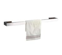 Flybath Portasciugamani da Parete singolo SUS 304 Acciaio Inossidabile Specchio Lucidato Porta Asciugamani da Bagno Montaggio a Parete, 60 cm