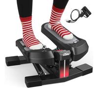 FLYBIRD Stepper per scale per esercizi, Pro Twist Stepper Machine con fascia di resistenza,capacità di peso di 150~160kg, esercizio cardio domestico per allenamento con gambe di estensione dei fianchi