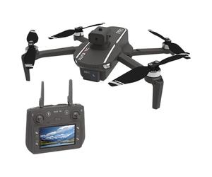 Flybotic - Drone Foldable Pro - Drone Pieghevole con Fotocamera HD - Trasmissione Video in Diretta sul Telecomando - GPS con Funzione “Seguimi” - RC per Adolescenti/Adulti da 14 Anni