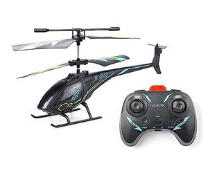 FLYBOTIC - Hélico Air Mamba - Elicottero telecomandato da 18 cm con effetti luminosi per bambini e adulti - 2 canali di controllo - Infrarossi - Batteria ricaricabile - Uso interno - Dai 10 anni