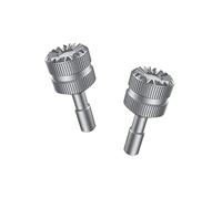 Flycoo2 Telecomando Joystick in Metallo per DJI Mini 3 Pro per DJI RC Controller Bilancieri di Controllo di Sostituzione Pollice (Argento)