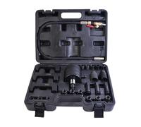 Flydida 24TGL estrattore pneumatico iniettore, estrattore iniettori diesel con 19 adattatori, iniettori Common Rail CDI, set di attrezzi compatibili con Bosch, Delfi e Siemens