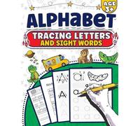 Flyerprodco Publishing Alphabet Tracing Letters And Sight Words (Tascabile)