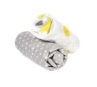 FlyIdeas Set 2 Lenzuola con Angoli per Culla Next to Me 50x83 cm - 100% Cotone Morbide e Traspiranti - Adatte a Culle Co-Sleeping