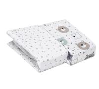 FlyIdeas Set 2 Lenzuola con Angoli per Culla Next to Me 50x83 cm - 100% Cotone Morbide e Traspiranti - Adatte a Culle Co-Sleeping