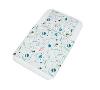 FlyIdeas Set Completo Lenzuola 90x50 cm - 100% Cotone - Lenzuola per Culla 90x50 Morbide e Traspiranti, Compatibili con Co-Sleeping Neste