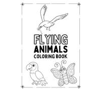 Flying Animals Coloring Book