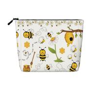 Flying Bees Daisy Honey - Beauty case da viaggio, adatto per viaggi di lavoro e uso quotidiano.