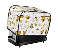 Flying Bees Daisy Honey - Coperchio per tostapane, per piccoli elettrodomestici da cucina, adatto per la decorazione del tavolo da pranzo a casa