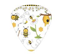 Flying Bees Daisy Honey Plettro per chitarra avanzato 12 pezzi Tre spessori per basso, chitarra elettrica, borsa per chitarra acustica