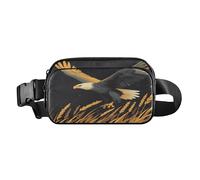 Flying Birds Marsupio alla moda per donne e uomini, grande capacità, con cinghia regolabile, per viaggi, vacanze, corsa, uccelli volanti, taglia unica, Uccelli Vol, 1 size