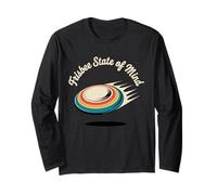 Flying Disc State of Mind Retro Maglia a Manica
