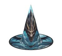 Flying Dragon 1 pz Halloween strega cappello costume partito cappello adatto per giochi teatrali accessori