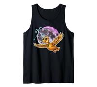 Flying Duck Moon Night Bird Cute Duck Graphics Canotta