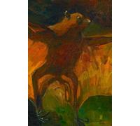 Flying Fox - Vincent van Gogh - Hardcover Notebook: 120 Lined Pages 6" x 9" Journal Diary Notepad