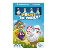 Flying Games Pouss' ta Poule | Gioco di società familiare da 5 Anni | 2 a 4 Giocatori | Gara di Abilità e Rischio
