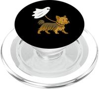 Flying Ghost Walking Yorkshire Terrier Cane Mamma Papà PopSockets PopGrip per MagSafe