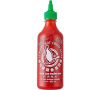 Flying Goose Sriracha Hot Chilli Sauce 455ml, uno dei marchi di salsa più popolari in Thailandia