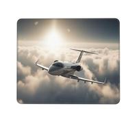 Flying High Above Clouds Tappetino Scrivania Lavabile Mouse Pad Comodo Tappetino per Mouse for Laptop Lavoro Computer 25X30Cm