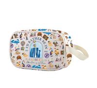 Flying House Movie Clear Makeup Bag Vacation Trip Gift Adventure House Balloon Merch, Paradise Fall Cbag Eu, Multiuso
