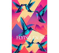 Flying Ideas Notebook - Hummingbird Art Cover for Journaling, Sketching, and Planning: A6x9 Dot Grid Notebook with 100 Pages