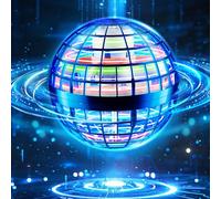 Flying Orb Ball 2025, Hover Ball Pro, Mini drone con controller manuale con luce RGB, Magic Glorb Boomerang giocattoli per ragazzi ragazze bambini 6 7 8 9 10 11 12, roba fantastica regalo di