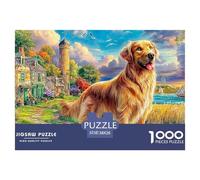 Flying PuppyDaunting Jigsaw Puzzles for Adults An Assortment of 1000 Advanced, Impossible-Hard-Difficult Challenging Puzzle Educational Game Pieces - A Formidable And Rewarding Gift for Ambitious Adu