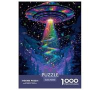 Flying Saucer Puzzle Giochi 1000 Pezzi Festa Aziendale Arte Interesting Puzzle Adulti Foto 70x50cm/1000pcs