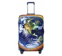 Flying Seagulls - Copertura per bagagli da viaggio per bagagli da 45-81 cm, lavabile, resistente ai graffi, Terra cosmica, XL