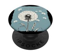 Flying Seeds Outfit per gli amanti del dente di leone e della primavera PopSockets PopGrip Adesivo