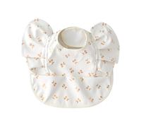 Flying Sleeve Baby Food Catcher Bib Angel Wing Progettato Bavaglino PU Water Proofing Strato Neonati Alimentazione Saliva Asciugamano Alla Moda Neonato Alimentazione Grembiule, L, Taglia unica