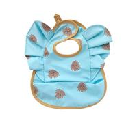 Flying Sleeve Baby Food Catcher Bib Angel Wing Progettato Bavaglino PU Water Proofing Strato Neonati Alimentazione Saliva Asciugamano Alla Moda Neonato Alimentazione Grembiule, H, Taglia unica
