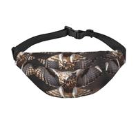 Flying Snake Vulture - Marsupio a tracolla grande, alla moda, da viaggio, casual, per ragazzi, adatto per sport, corsa, ciclismo, viaggi, pesca