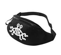 Flying Spaghetti Monster Marsupio Da Lavoro Trendy Marsupio Da Unisex Regolabile Borsa A Tracolla Per Uomo Casuale Sport 14X35Cm