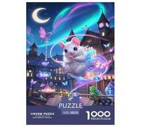 Flying Squirrel 1000 Pieces Art Puzzle Fun Cute Puzzle for Adults for Adults from 14 Years Colorful Toy Gift for Family Jigsaw Games 38x26cm/1000pcs