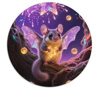 Flying Squirrel 1000 Pieces Jigsaw Puzzles For Adults Educational Games Stress Relieving Entertainment Cultivate The Spirit of Teamwork for Adults And Kids, Age 12 Years Up 1000pcs (67.5x67.5cm)
