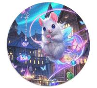 Flying Squirrel 1000 Tessere Puzzle Circolare Multicolore Esclusiva Amazon Regalo Per Adulti E Bambini Da 14 Anni E Più 1000pcs (67.5x67.5cm)