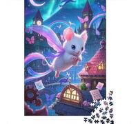 Flying Squirrel Jigsaw for Adults 1000 Piece Brainteasing Games Gift Giving High- Difficulty 1000pcs (75x50cm)