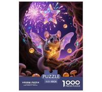 Flying Squirrel Jigsaw Puzzle Impossible 1000 Pezzi Decorazione Per La Casa. Rilassamento E Intelligence Per Adulti E Ragazzi Da 14 Anni 38x26cm/1000pcs