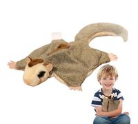 Flying Squirrel Plush - Adorabile Aliante Di Zucchero Pimbolo Di Animali Da Peluche, Bambola Peluche Morbida Accogliente | Realistico Coccolone Plushhie, Cartografia Per La Camera Da Letto Per