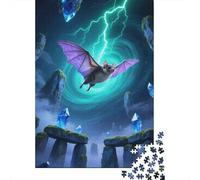 Flying Squirrel Puzzle 1000 Pezzi, Strumento Cognitivo, Progetto Condiviso, Opera Da Mostrare 1000pcs (75x50cm)