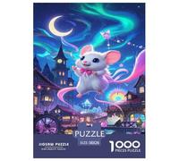 Flying Squirrel Puzzle Da 1000 Pezzi Perfetto Per Appassionati Di Esperti Sfida Impossibile Creativo Regalo Per La Famiglia Per Adulti E Bambini A Partire Da 12 Anni 38x26cm/1000pcs