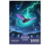 Flying Squirrel Puzzle Impossible 1000Pcs Decorazione Per La Casa. Rilassamento E Intelligence Per Adulti E Bambini Da 12 Anni 38x26cm/1000pcs