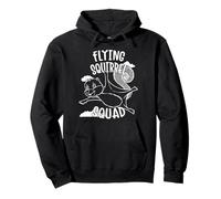 Flying Squirrel Squad, Divertenti scoiattoli Vintage e Animali Felpa con Cappuccio