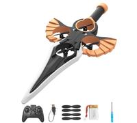 Flying Sword RC Glider - RC Controlled with Autopilot & Gyro Stabilizer, 3-Speed Control, Easy to Fly Remote Control Plane, for Teens & Adults (battery*1,Orange)