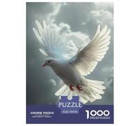 Flying White Dove Puzzle Giochi 1000 Pezzi Per Gioco Familiare Arte Animal Puzzle Adulti Foto 70x50cm/1000pcs