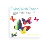 Flying Wish Paper - Scrivi It, Luce It, Orologio It Fly - LOVE IS - 12.7cm x